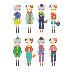 Magnetic Figures - Cat Fashion