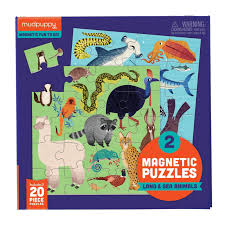 On-The-Go Magnetic Puzzles - Land and Sea