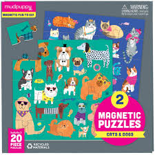 On-The-Go Magnetic Puzzles - Cats and Dogs