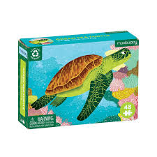 Green Sea Turtle Mini Puzzle - 48 pc Puzzle