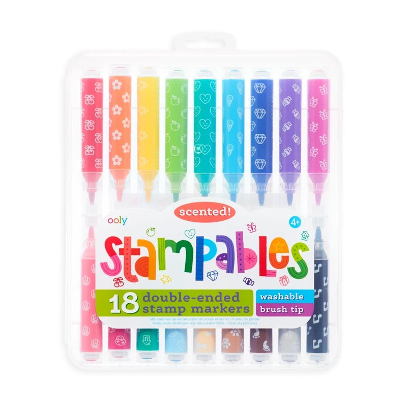 Stampables Scented Markers - Set of 18