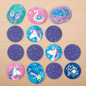 Unicorn Mini Memory Match Game
